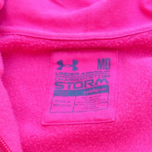 Under Armour Storm sz M Hoodie Heavy Charged Cotton - Picture 4 of 6